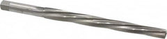 Interstate - #8 Pin, 0.505" Diam, 0.3971" Small End, 7/16" Diam Straight Shank, 5-3/16" Flute, Taper Pin Reamer - All Tool & Supply