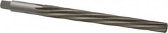 Interstate - #9 Pin, 0.6066" Diam, 0.4805" Small End, 9/16" Diam Straight Shank, 6-1/16" Flute, Taper Pin Reamer - All Tool & Supply