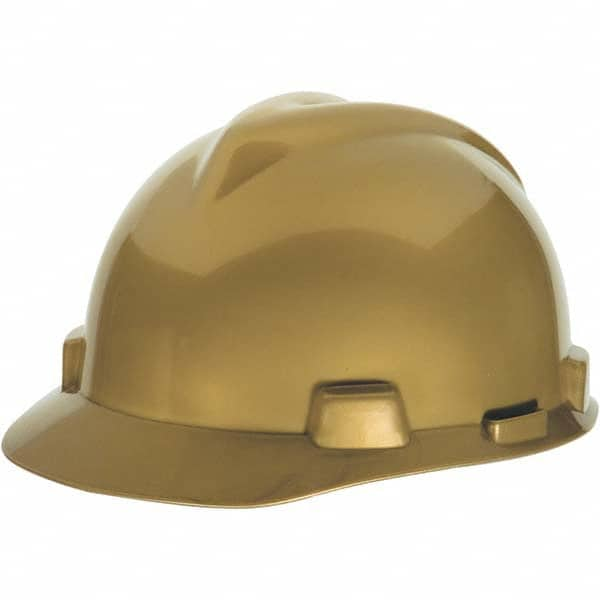 MSA - ANSI Type I Class E 4-Point Pin Lock Short Brim Hard Hat - All Tool & Supply