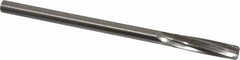 Made in USA - 27/64" Cobalt 6 Flute Chucking Reamer - Spiral Flute, 0.373" Straight Shank, 1-3/4" Flute Length, 7" OAL - All Tool & Supply