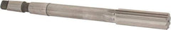 Made in USA - 13/16" High Speed Steel 8 Flute Chucking Reamer - Straight Flute, 2MT Morse Taper Shank, 2-1/2" Flute Length, 9-1/2" OAL - All Tool & Supply