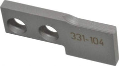 Kennametal - Left Hand Cut, 3/16" Insert Width, Cutoff & Grooving Support Blade for Indexables - 13/16" Max Depth of Cut, GS188 Insert, 13/16" Blade Width - All Tool & Supply