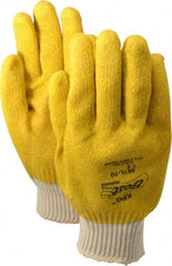 SHOWA - Size L (10) Vinyl Coated Cotton Knit General Protection Work Gloves - All Tool & Supply