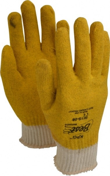 SHOWA - Size S (8) Vinyl Coated Cotton Knit General Protection Work Gloves - All Tool & Supply