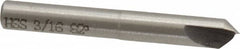 Interstate - 3/16" Head Diam, 3/16" Shank Diam, 1 Flute 82° High Speed Steel Countersink - All Tool & Supply