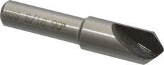 Interstate - 5/16" Head Diam, 1/4" Shank Diam, 1 Flute 90° High Speed Steel Countersink - All Tool & Supply