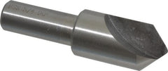 Interstate - 3/4" Head Diam, 1/2" Shank Diam, 1 Flute 90° High Speed Steel Countersink - All Tool & Supply