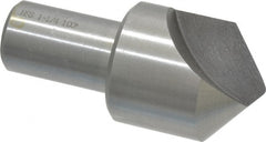 Interstate - 1-1/4" Head Diam, 3/4" Shank Diam, 1 Flute 100° High Speed Steel Countersink - All Tool & Supply