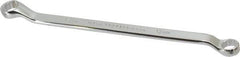 Proto - 12mm x 14mm 12 Point Offset Box Wrench - Double End, 9-1/16" OAL, Steel, Polished Finish, 7.5° Offset - All Tool & Supply