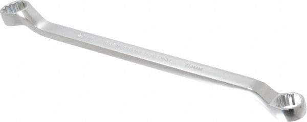 Proto - 19mm x 21mm 12 Point Offset Box Wrench - Double End, 11-1/4" OAL, Steel, Polished Finish, 7.5° Offset - All Tool & Supply