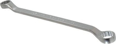 Proto - 27mm x 30mm 12 Point Offset Box Wrench - Double End, 15-15/16" OAL, Steel, Polished Finish, 7.5° Offset - All Tool & Supply