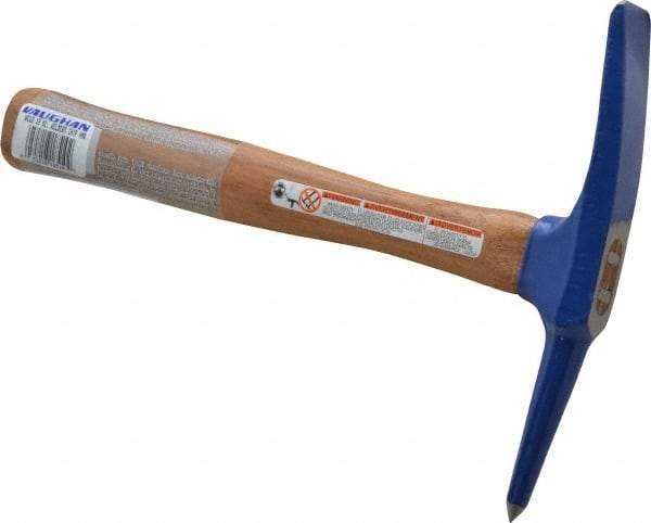 Vaughan Bushnell - 3/4 Lb Head Welder's Hammer - 11-1/4" Long, Hickory Handle - All Tool & Supply