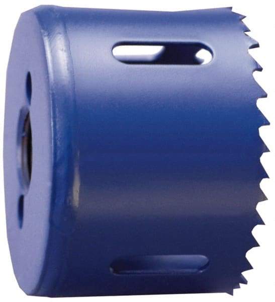 Disston - 1-3/16" Diam, 1-7/8" Cutting Depth, Hole Saw - Bi-Metal Saw, Toothed Edge - All Tool & Supply