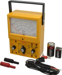 Simpson Electric - 12395, 1,000 VAC/VDC, Analog Manual Ranging Multimeter - 20 mOhm, Measures Voltage, Current, Resistance - All Tool & Supply