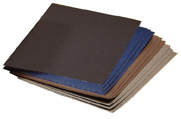 3M - 2,500 Grit, Silicon Carbide Sanding Sheet - 11" Long x 9" Wide, Ultra Fine Grade, A Weighted Paper Backing - All Tool & Supply