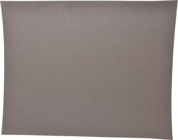 3M - 500 Grit, Aluminum Oxide Sanding Sheet - 11" Long x 9" Wide, Super Fine Grade, J Weighted Cloth Backing - All Tool & Supply