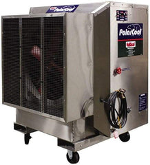 RollSeal - 36" Blade, 3/4 hp, 7,100 & 3,500 CFM Evaporative Cooler - 10 Amp Rating, 115 Volts, Variable Speed - All Tool & Supply