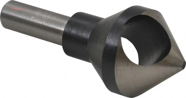 Interstate - 5/8" Shank Diam, 0 Flute 82° High Speed Steel Countersink - All Tool & Supply