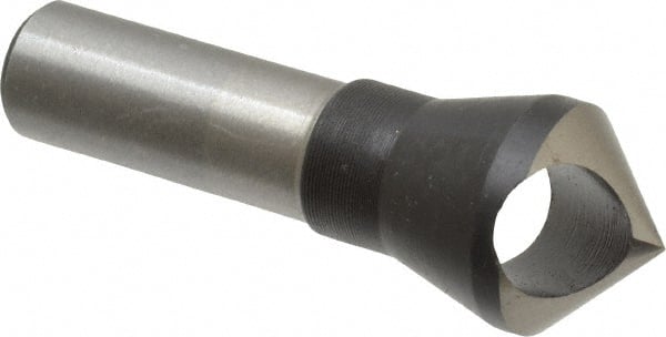 Interstate - 1/2" Shank Diam, 0 Flute 90° High Speed Steel Countersink - All Tool & Supply