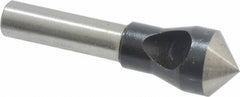 Interstate - 1/4" Shank Diam, 0 Flute 100° High Speed Steel Countersink - All Tool & Supply