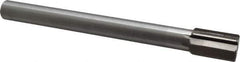 Interstate - 1-1/4" Diam, 0.998 to 1" Max Diam Straight Shank, 1-7/8" Flute Length, Machine Expansion Reamer - Straight Flute, 11-1/2" OAL, Right Hand Cut, 8 Flutes, High Speed Steel, Bright Finish - All Tool & Supply