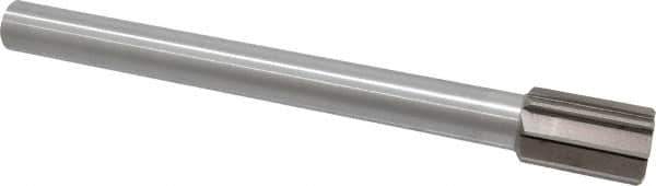 Interstate - 1-3/8" Diam, 0.998 to 1" Max Diam Straight Shank, 2" Flute Length, Machine Expansion Reamer - Straight Flute, 12" OAL, Right Hand Cut, 8 Flutes, High Speed Steel, Bright Finish - All Tool & Supply