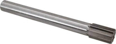 Interstate - 1-1/2" Diam, 1.248 to 1.25" Max Diam Straight Shank, 2-1/8" Flute Length, Machine Expansion Reamer - Straight Flute, 12-1/2" OAL, Right Hand Cut, 10 Flutes, High Speed Steel, Bright Finish - All Tool & Supply