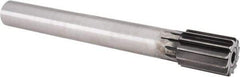 Interstate - 1-13/16" Diam, 1.498 to 1.5" Max Diam Straight Shank, 2-3/8" Flute Length, Machine Expansion Reamer - Straight Flute, 13-1/2" OAL, Right Hand Cut, 10 Flutes, High Speed Steel, Bright Finish - All Tool & Supply