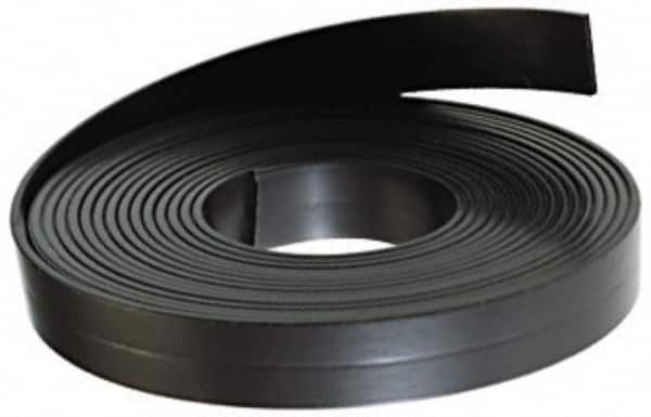 General - 10' Long x 1" Wide x 1/16" Thick Flexible Magnetic Strip - All Tool & Supply