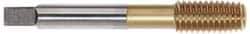 Accupro - 5/16-18 UNC H5 Thread Limit Plug Thread Forming Tap - Powdered Metal High Speed Steel, TiN Finish, 2-23/32" OAL - All Tool & Supply