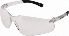 MCR Safety - +1.5 Diopter, Clear Lenses, Scratch Resistant, Frameless Magnifying Safety Glasses - UV Protection, ANSI Z87.1+, Bi-Focal Style - All Tool & Supply