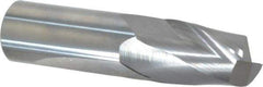 Hertel - 1", 1-1/2" LOC, 1" Shank Diam, 4" OAL, 2 Flute, Solid Carbide Square End Mill - Single End, Uncoated, Spiral Flute, 30° Helix, Centercutting, Right Hand Cut - All Tool & Supply