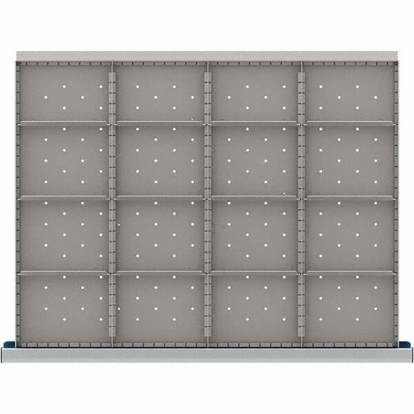 LISTA - 16-Compartment Drawer Divider Layout for 3.15" High Drawers - All Tool & Supply