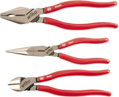 Wiha - 3 Piece Cutting Plier Set - Comes in Box - All Tool & Supply