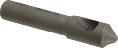 Weldon - 19/64" Head Diam, 1/4" Shank Diam, 82° High Speed Steel Countersink - All Tool & Supply