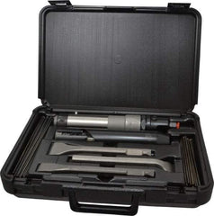 Ingersoll-Rand - 4,000 BPM, 1/4 NPT Inlet, Pneumatic Chiseling Hammer - 9 Inch Long, 368 LPM - All Tool & Supply