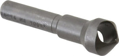 Weldon - 7/16" Head Diam, 1/4" Shank Diam, 100° High Speed Steel Countersink - All Tool & Supply