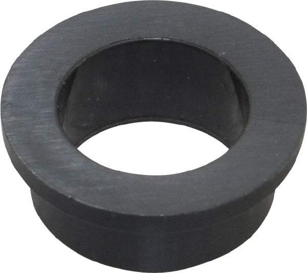 Igus - 3/8" Inside x 1/2" Outside Diam, Thermoplastic Sleeve Bearing - 5/8" Outside Diam, 1/16" Flange Thickness, 1/4" OAL - All Tool & Supply