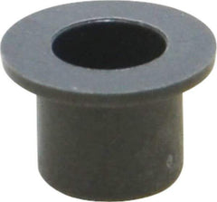 Igus - 3/16" Inside x 1/4" Outside Diam, Thermoplastic Sleeve Bearing - 3/8" Outside Diam, 0.032" Flange Thickness, 1/4" OAL - All Tool & Supply