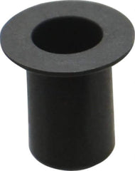 Igus - 1/4" Inside x 5/16" Outside Diam, Thermoplastic Sleeve Bearing - 1/2" Outside Diam, 0.032" Flange Thickness, 1/2" OAL - All Tool & Supply