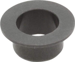 Igus - 5/16" Inside x 3/8" Outside Diam, Thermoplastic Sleeve Bearing - 9/16" Outside Diam, 0.032" Flange Thickness, 1/4" OAL - All Tool & Supply