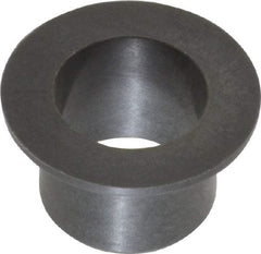 Igus - 1/2" Inside x 19/32" Outside Diam, Thermoplastic Sleeve Bearing - 7/8" Outside Diam, 0.046" Flange Thickness, 1/2" OAL - All Tool & Supply