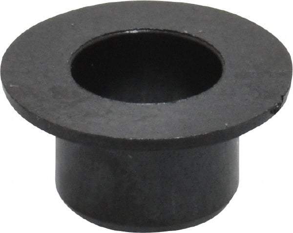 Igus - 1/4" Inside x 5/16" Outside Diam, Thermoplastic Sleeve Bearing - 1/2" Outside Diam, 0.032" Flange Thickness, 1/4" OAL - All Tool & Supply