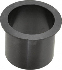 Igus - 1-1/2" Inside x 1-21/32" Outside Diam, Thermoplastic Sleeve Bearing - 2" Outside Diam, 0.078" Flange Thickness, 1-1/2" OAL - All Tool & Supply