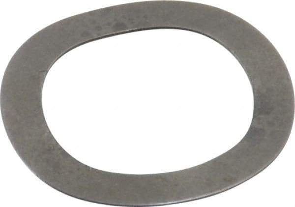 Gardner Spring - 0.35" ID x 0.492" OD, Grade 1074-1095 Steel Wave Disc Spring - 0.007" Thick, 0.035" Overall Height, 0.02" Deflection, 4 Lb at Deflection - All Tool & Supply