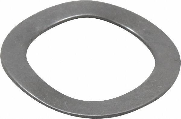 Gardner Spring - 0.44" ID x 0.618" OD, Grade 1074-1095 Steel Wave Disc Spring - 0.008" Thick, 0.04" Overall Height, 0.025" Deflection, 4 Lb at Deflection - All Tool & Supply