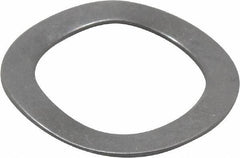 Gardner Spring - 0.44" ID x 0.618" OD, Grade 1074-1095 Steel Wave Disc Spring - 0.008" Thick, 0.04" Overall Height, 0.025" Deflection, 4 Lb at Deflection - All Tool & Supply