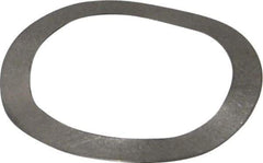 Gardner Spring - 0.65" ID x 0.855" OD, Grade 302 Stainless Steel Wave Disc Spring - 0.01" Thick, 0.06" Overall Height, 0.03" Deflection, 5.5 Lb at Deflection - All Tool & Supply