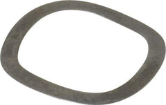 Gardner Spring - 0.719" ID x 0.925" OD, Grade 1074 Steel Wave Disc Spring - 0.01" Thick, 0.066" Overall Height, 0.033" Deflection, 7.5 Lb at Deflection - All Tool & Supply