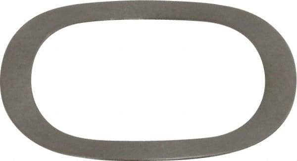 Gardner Spring - 0.961" ID x 1.235" OD, Grade 1074 Steel Wave Disc Spring - 0.014" Thick, 0.087" Overall Height, 0.043" Deflection, 15 Lb at Deflection - All Tool & Supply